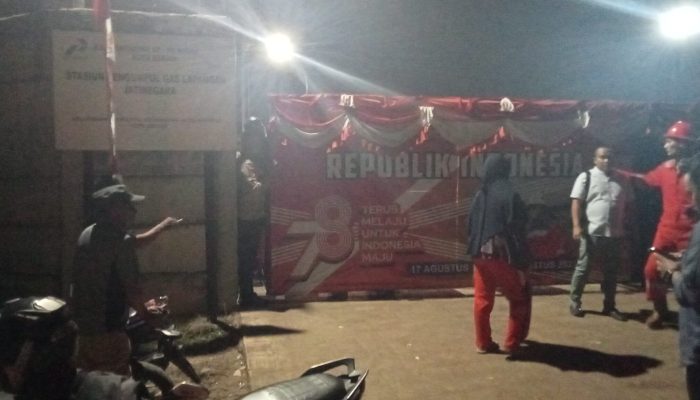 Tangki Sumur Gas PD Migas Kota Bekasi Meledak