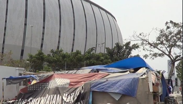 Warga Tenda JIS Kekeh Minta Masuk Rusun kampung Bayam, Pemerintah Setempat Ultimatum Segera Angkat Kaki