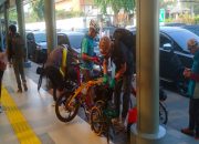 Suasana Stasiun Pasar Senen Saat Libur Maulid Nabi Muhammad
