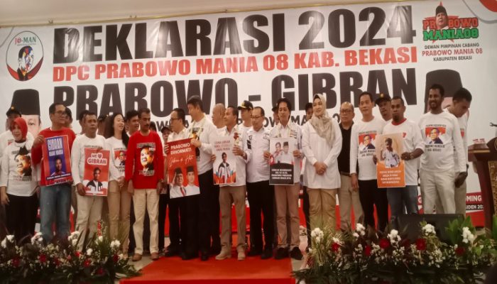 Prabowo Gibran Digaungkan oleh Relawan Prabowo Mania 08