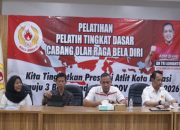 Ketum KONI Kota Bekasi Buka Pelatihan Pelatih Cabor Beladiri