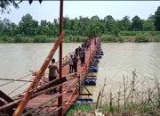 Viral Jembatan Apung Desa Kandang Pemalang, Diduga Belum Kantongi Izin Resmi