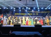 Ribuan Masa Gibas Tumpah Ruah di Bekasi Rayakan HUT Ke 23