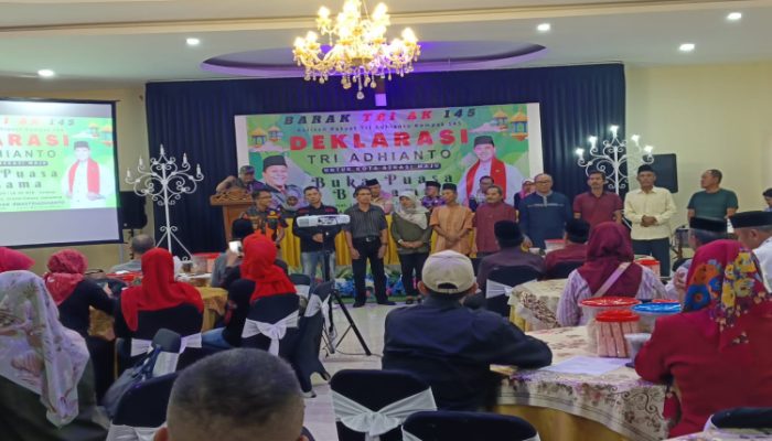 Deklarasikan Tri Adhianto Cawalkot Bekasi, BARAK TRI AK 145 Pastikan Menang