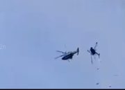 Ngeri, Dua Helicopter Militer Malaysia Tabrakan Saat Latihan 10 Awak Tewas