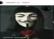 Akun Anonymous Voltcyber_v2 Ajak Netizen Abaikan Larangan Nobar Semifinal Timnas Oleh Pemegang Hak Siar