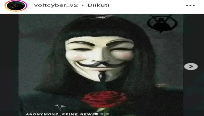 Akun Anonymous Voltcyber_v2 Ajak Netizen Abaikan Larangan Nobar Semifinal Timnas Oleh Pemegang Hak Siar