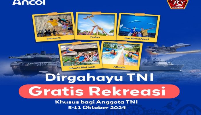 Apresiasi Ancol Taman Impian Dalam Memperingati Ulang Tahun TNI Ke-79
