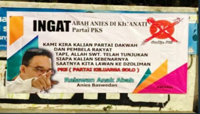 Kecewa Berat, Relawan Anak Abah Kota Bekasi Jihad Tumbangkan PKS