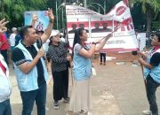 Ribuan Warga Antusias Hadiri Sosialisasi Kartu Keren dan Simulasi Pilkada di Hutan Kota Bekasi