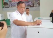 Coblos di TPS 21, Cawalkot Tri Adhianto: Yakin Menang Yang Penting Perilaku Baik