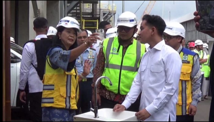 Wapres Gibran Tinjau Operasional SPAM Jatiluhur di Kota Bekasi