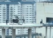 Heboh Wanita Pulang Kerja Viral Dijemput Helikopter di Gedung Tinggi Jakarta, Siapa dan Sepenting Apakah Wanita Ini?