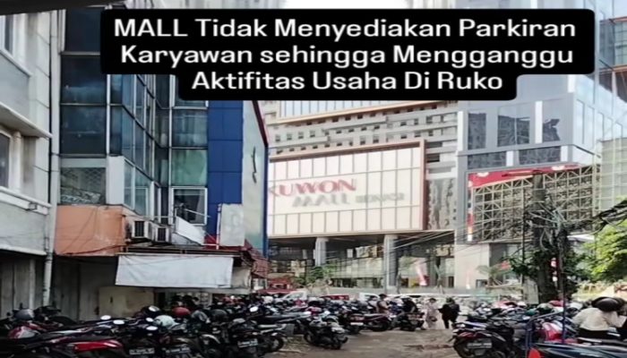Viral Video Kekesalan Lantaran Ruko Usaha Dipakai Parkir Pengunjung dan Karyawan Mall Pakuwon Bekasi
