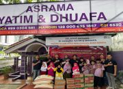 Ditresnarkoba Polda Metro Jaya Sebar Santunan di 5 Lokasi Panti Anak Yatim Piatu