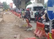Gawat, Bikin Macet Polres Metro Bekasi Akan Stop Proyek Pipa SPAM Kalimalang Lantaran Ganggu Arus Mudik