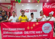 Sambut Hari Raya Idul Fitri 1446 H, Coca Cola Bagikan Bantuan Bagi Ribuan Warga Sekitar Pabrik