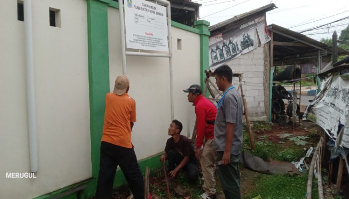 Distaru Kota Bekasi Gercep Amankan Aset Milik Negara