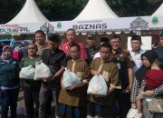 Gelar Bansos Muspida Kota Bekasi, Warga Antusias Dapat Layanan Gratis dan Akan Bertemu Gubernur
