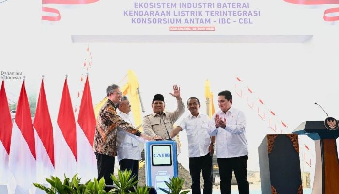 Proyek Baterai Kendaraan Listrik Senilai US$6 M Dihadirkan, Libatkan Antam, IBC, dan Perusahaan China