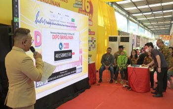 Penarikan Undian Rp16 Miliar di Depo Bangunan Tahap Pertama, Berlimpah Hadiah