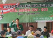 Anggota Dewan PKB Kota Bekasi Ingatkan Program 100 juta Untuk Perbaikan Tingkat RT