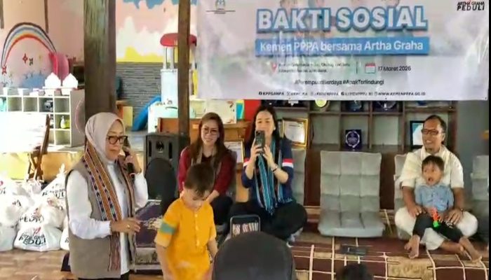 Kementerian PPPA dan Artha Graha Peduli Salurkan Bantuan Sosial bagi Anak dan Keluarga Rentan
