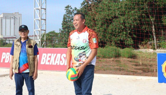 Kejurkot U-15 Voli Pasir Digelar, Wali Kota Bekasi Harapkan Lahir Bibit Atlet Muda Berprestasi