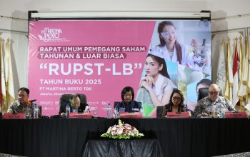 PT Martina Berto Tbk Targetkan Penjualan 24,98% Dibandingkan 2025 dan Perbaikan Profitabilitas 2026