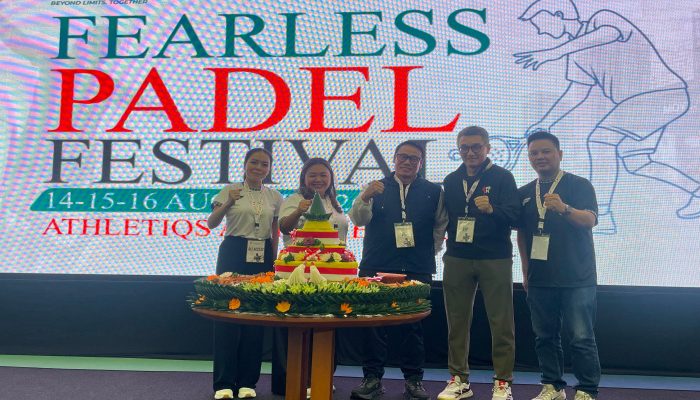 Fearless Padel Festival 2026 Ajang Mencari Bibit Talenta dan Prestasi
