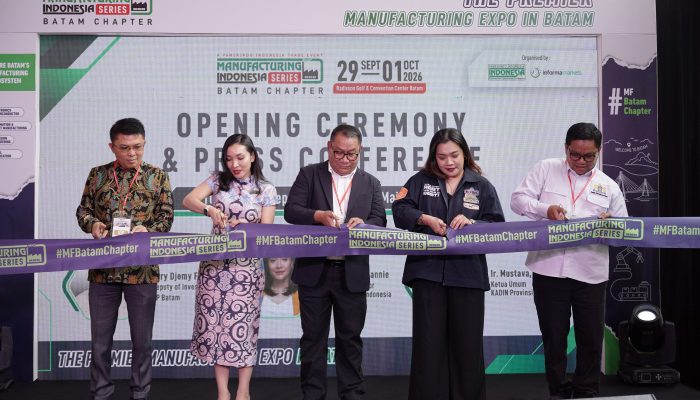 Batam Jadi Tuan Rumah Manufacturing Series Hadirkan 200 Showcase Pameran