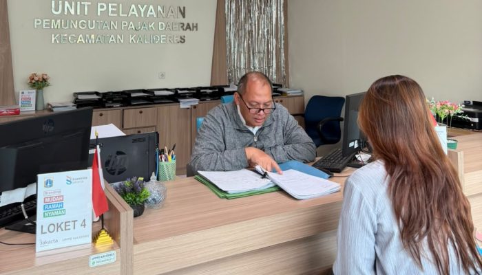 Realisasi Perolehan Pajak UP3D Kecamatan Kalideres Capai 455, 35 Miliar
