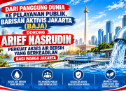 BAJA Dukung Arief Nasrudin Perkuat Pemerataan Akses Air Bersih di Jakarta