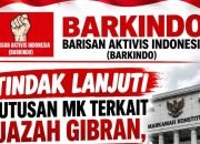 BARKINDO Dorong DPR RI Kaji Hak Angket Terkait Isu Ijazah Gibran
